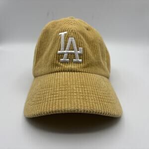 Los Angeles LA Dodgers ‘47 MLB Yellow Corduroy Adjustable Baseball Hat